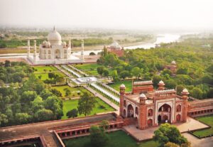 Taj Mahal: En tur fra toppen 